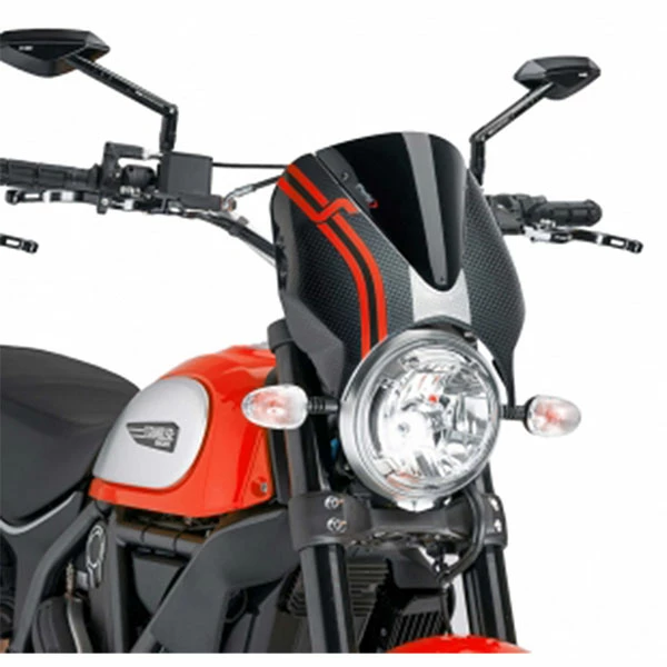 Deals π Wind Screens Puig Naked Windscreen Ducati Scrambler 15 Black / Carbon π 1 Deals π Wind Screens Puig Naked Windscreen Ducati Scrambler 15 Black / Carbon π