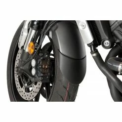 Best Sale 🛒 Various Parts Puig 20403n Front Fender Extension Black 🔥
