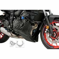 Buy ⭐ Various Parts Puig 20624 Mt-07 2021 Tip Black Matt ⭐