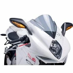 Promo 🎉 Wind Screens Puig Z-racing Windscreen Mv Agusta F3 Light Smoke 🥰