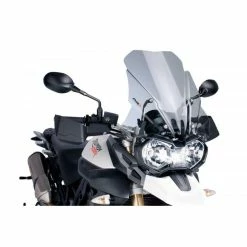 Hot Sale 😀 Puig Wind Screens Touring Screen For Triumph Tiger 800/xc 2011 Light Tint ✨