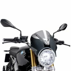 Cheap ✔️ Wind Screens Puig Retrò Windscreen Light Smoked Bmw R Nine T 🧨
