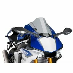 Hot Sale 🤩 Wind Screens Puig Z Racing Windscreen Light Smoke Yzf R1 2017 ❤️