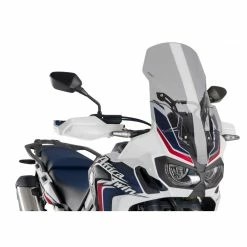 Promo 👍 Wind Screens Puig Touring Windscreen Honda Africa Twin 16 Half Tint 🔥