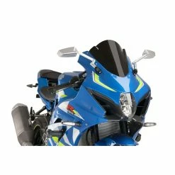 Best deal 🥰 Wind Screens Puig Racing Screen For Suzuki Gsx-r1000 2017 Black 🤩