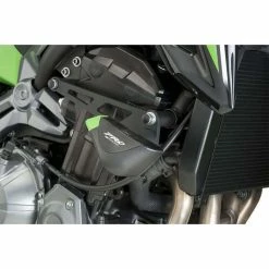 Cheapest 🧨 Puig R19 Kawasaki Z900 Frame Pads Black 🤩