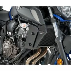 Brand new ✨ Engine Puig 9730j Radiator Protectors Yamaha Mt07 Black ⌛