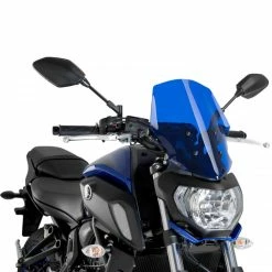 Hot Sale 🤩 Wind Screens Puig Naked Touring Blue Screen Yamaha Mt 07 ⭐