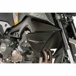 Flash Sale 😀 Carbon Parts Puig Radiator Side Panels Carbon Yamaha Mt09 👍
