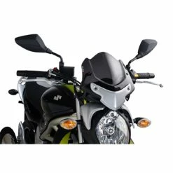 Cheap 🥰 Wind Screens Puig 4951f Windscreen Suzuki Gladius 09 Dark Smoke 🧨